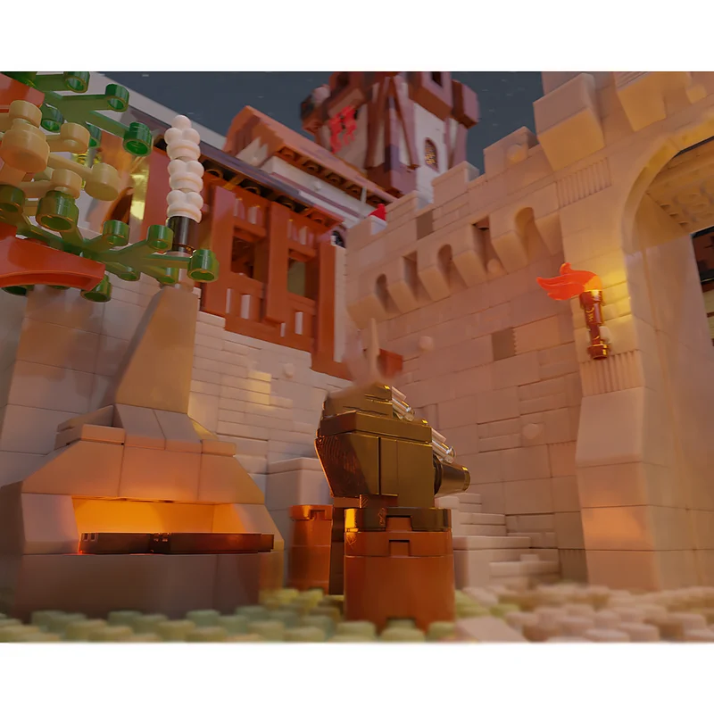 Moc Building Blocks MEDIEVAL KINGDOM Technology Modular Bricks Model  Gifts Christmas Toys DIY Sets Assembly
