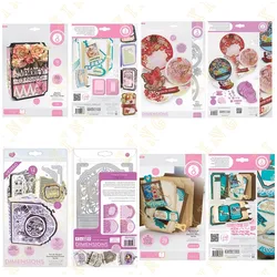 Matryce do cięcia metalu dla majsterkowiczów Scrapbooking zdjęcie cięcie szablon do papieru wytłaczanie dekoracyjne Craft 2022 nowy Keepsake Book Creator