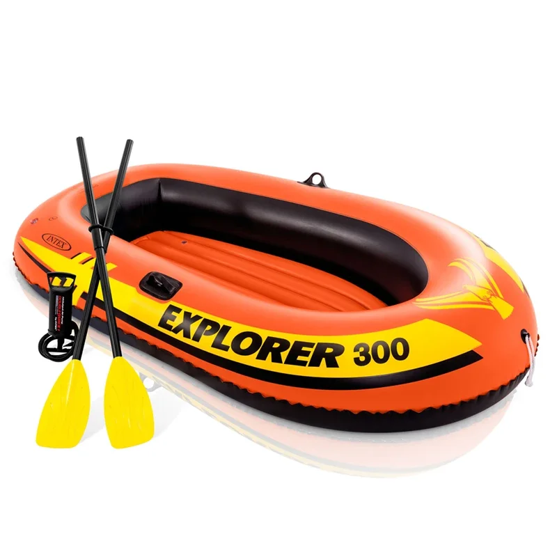 

Kayak Thickened Inflatable Rubber Assault Life-saving Fishing Boat Hovercraft 2/3 People