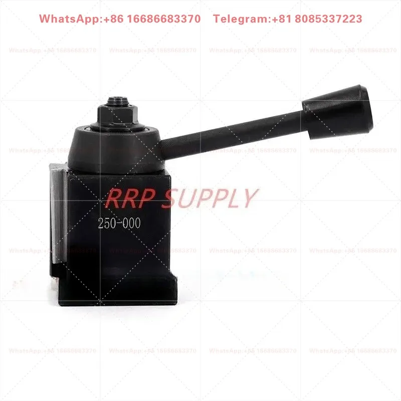 250-000 Integrated 5 Jaw Wedge Quick Change Tool Holder Set Fits 200mm Rotating Diameter Machining Accessory