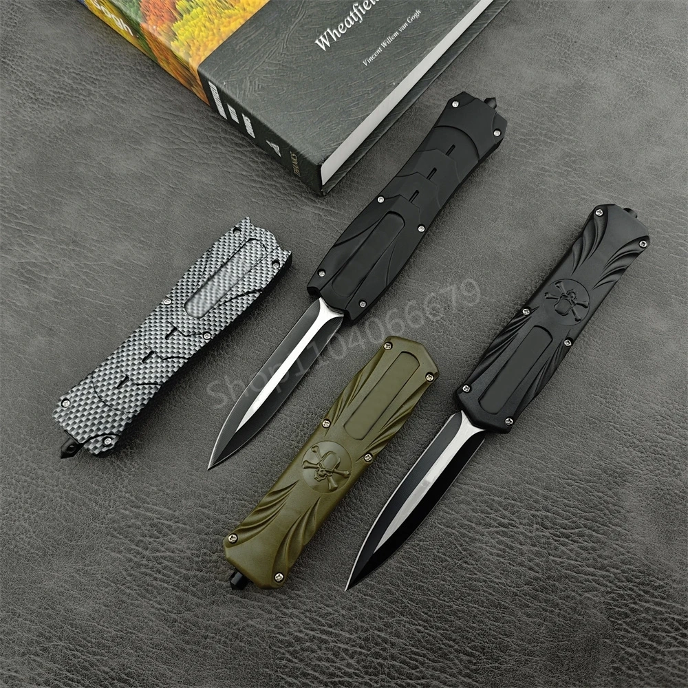 High Quality Pocket Knife Outdoor EDC Knives 440C Blade ABS Handle Men’s Gift Survival Camping Hiking Hunting Tools