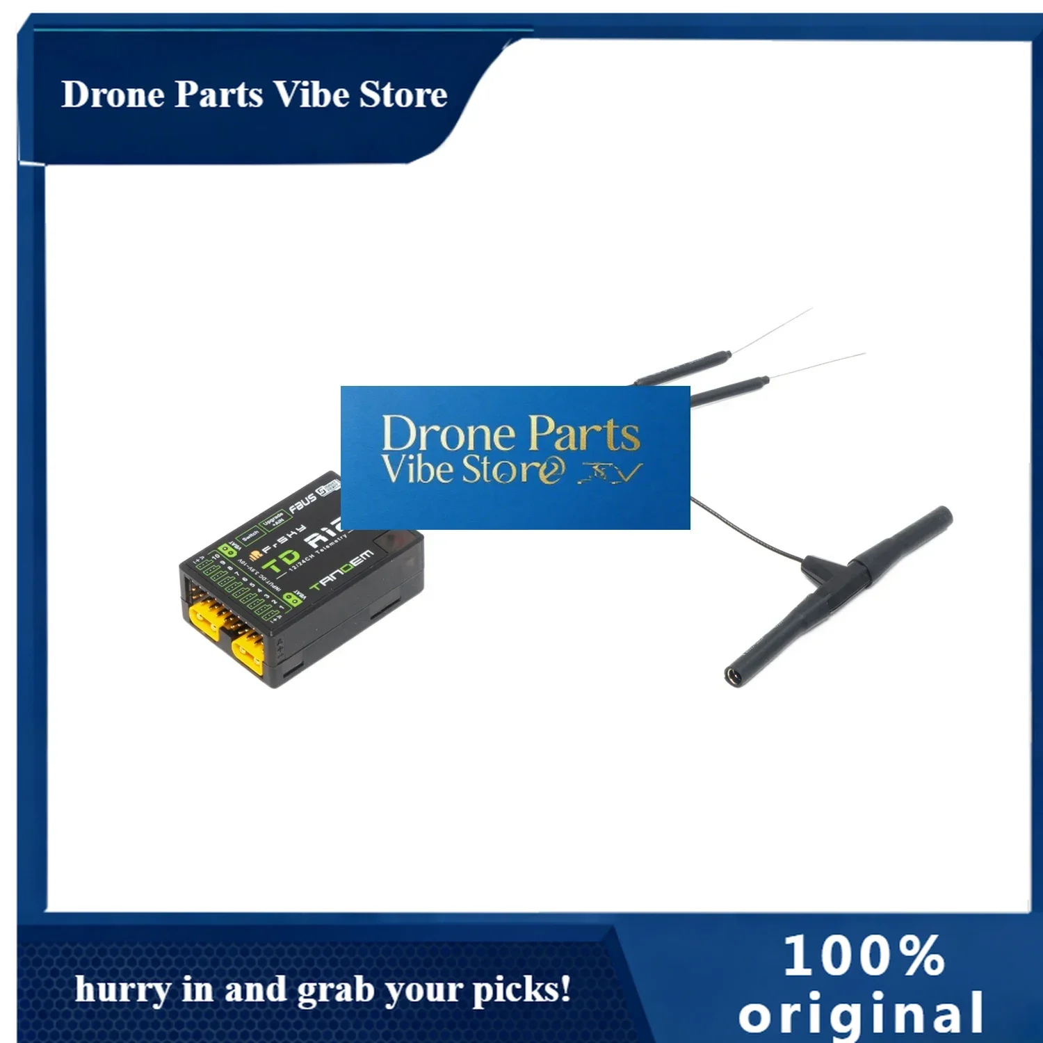 

Drone PartsFrSky TD R12 Receiver 12chnanel With PWM SBUS FBUS Or S.Port 2.4Ghz 900Mhz Receiver