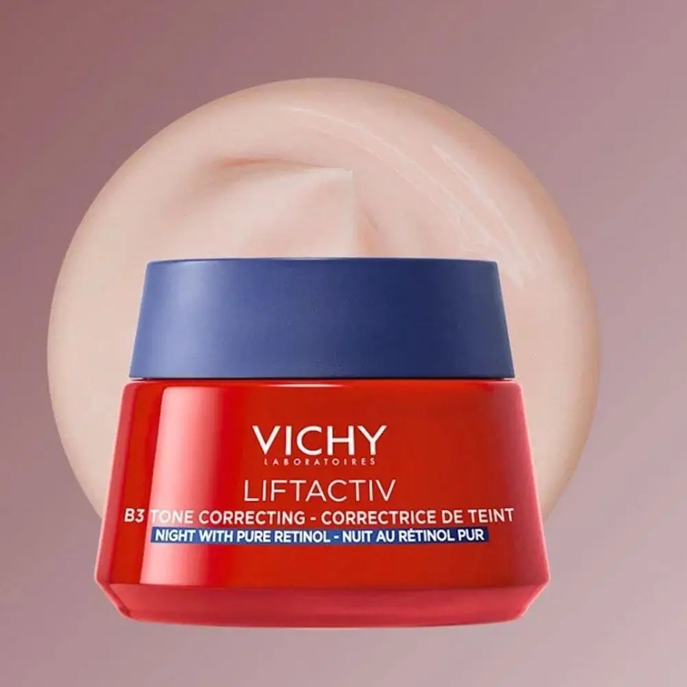 النسخة B3 كريم النهار VICHY كريم منعش مغذي الكولاجين 50 مللي ترطيب سريع الامتصاص العناية بالبشرة ثبات كريم وجه #2