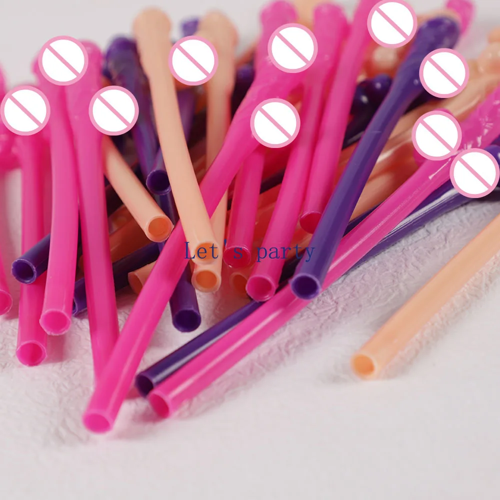 Bachelorette Party Penis Straws for Fun Celebrations