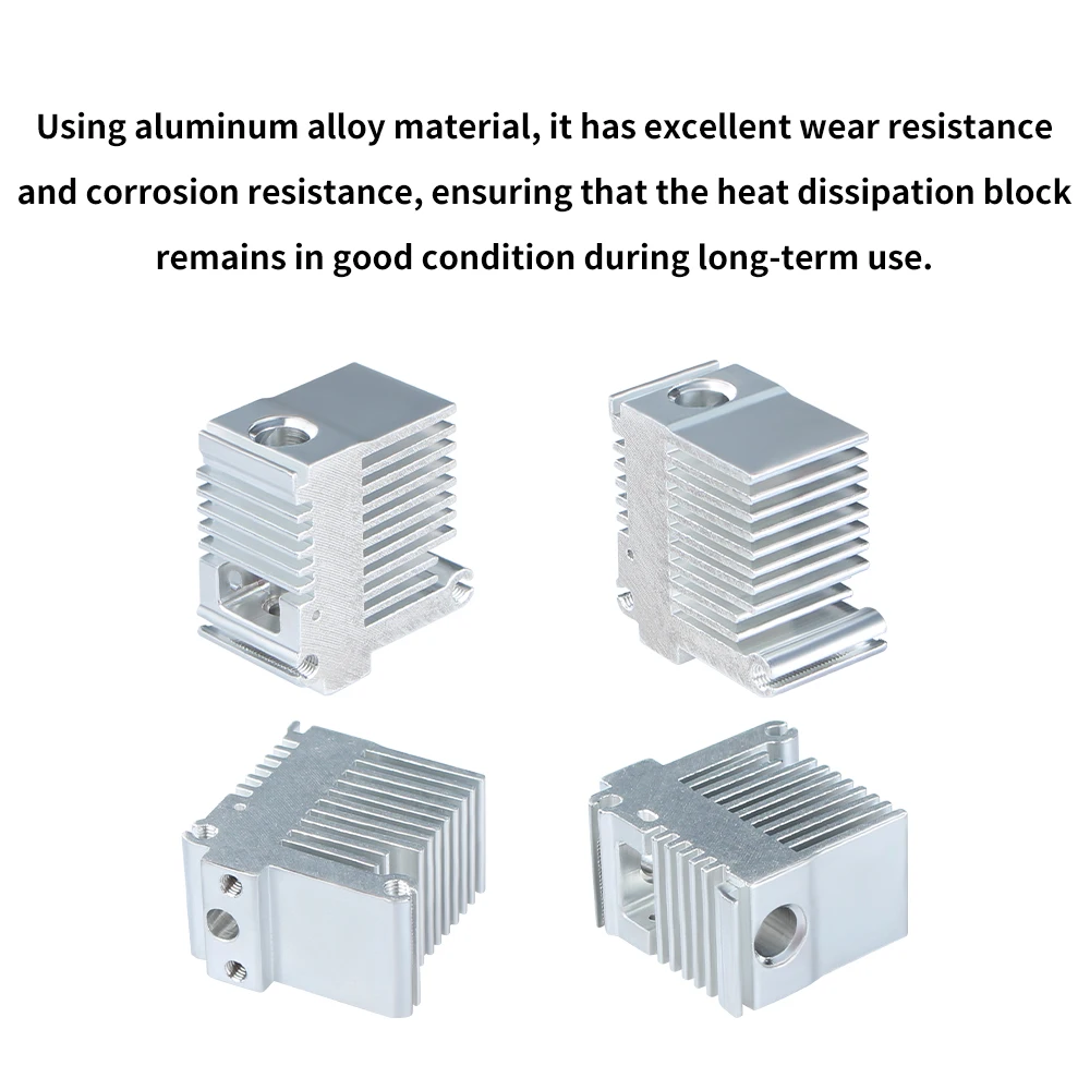 

For Korab 3 Upgraded Version Heat Sink Extrusion Head Heat Dissipation Wear Resistance For 3D Printer Accessories
