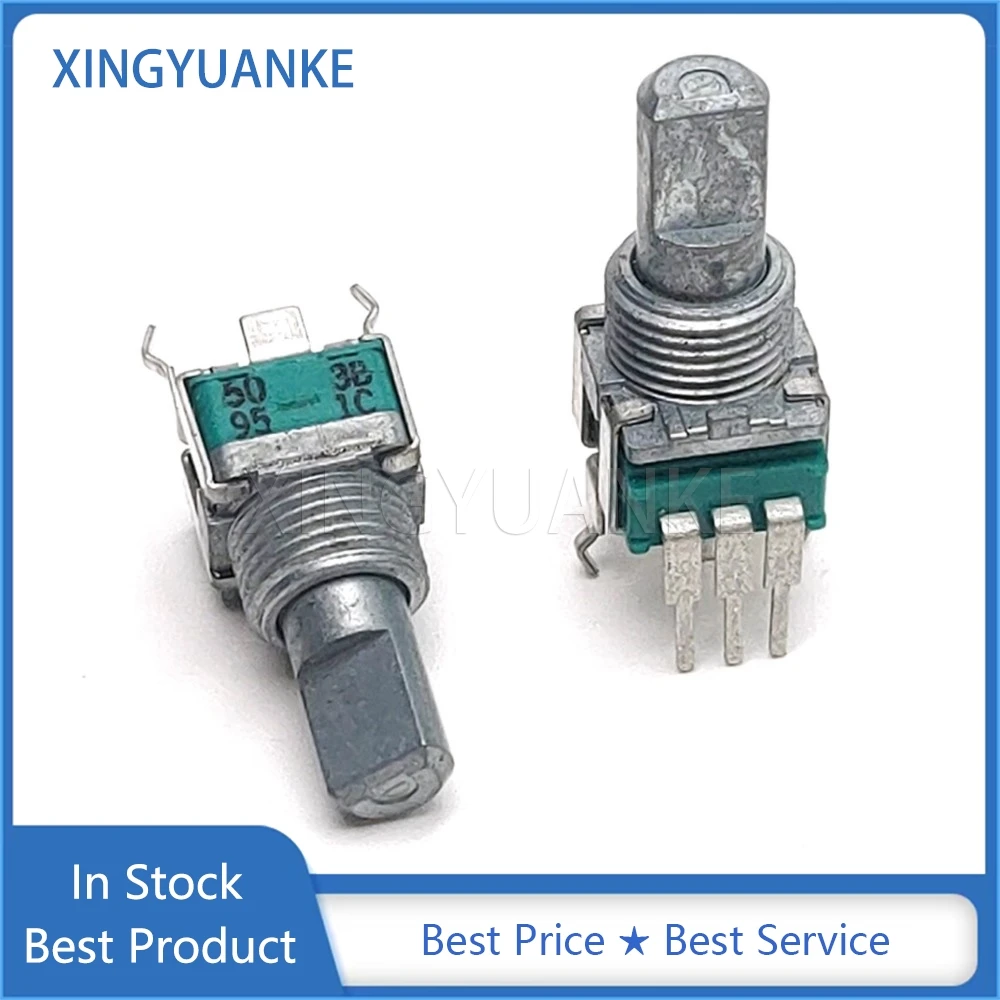 1PCS RK09 Type Precision Potentiometer B10K B50K B100K A10K A50K RK09L1140A5P Audio Adjustment Single 3-Pin D Shaft Length 15mm