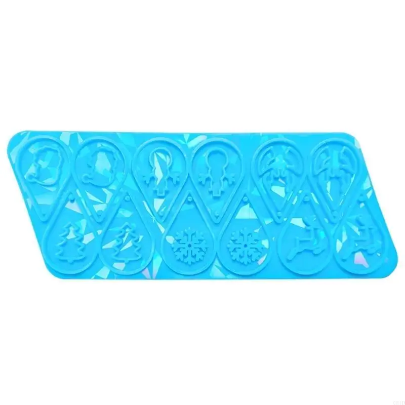 مريحة قالب من السيليكون أقراط قلادة صنع قوالب قوالب صب الأذن