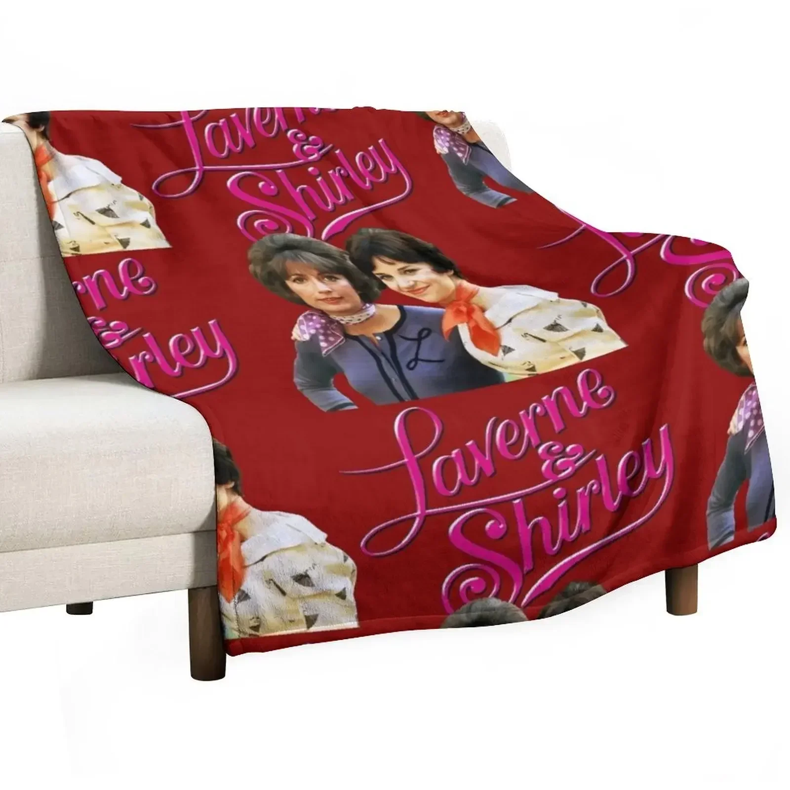 

Our Way Throwback Laverne and Shirley tribute Throw Blanket Beautifuls Luxury Brand blankets ands Blankets