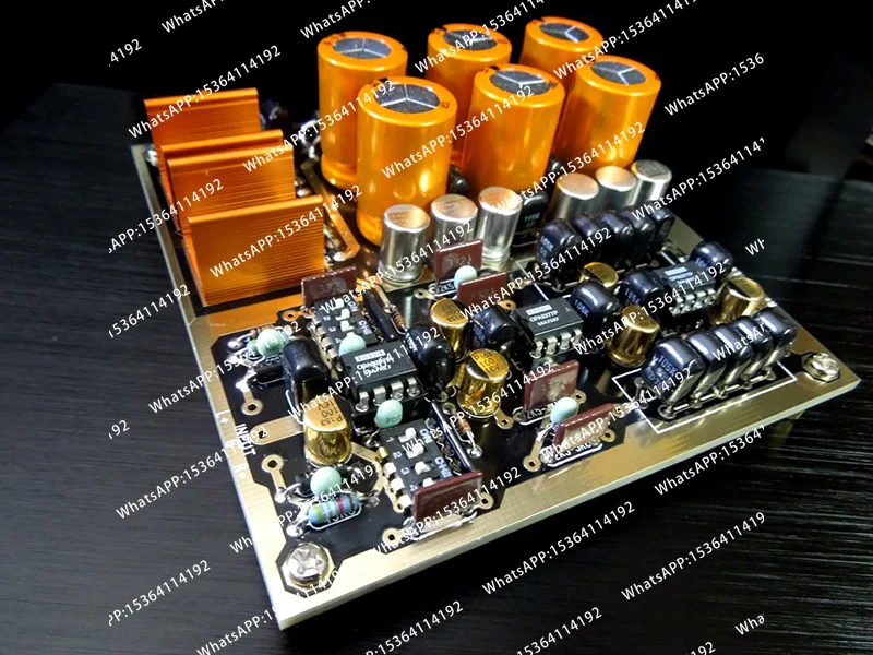 Assembled HiFi preamplifier Stereo Opa2277 Monitor Type Preamp Board /Gain Adjustable Amplifier Preamp Board
