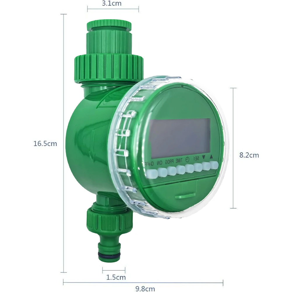 LCD Display Electronic Garden Watering Timer Automatic Irrigation Controller Intelligence Valve Watering Control Device