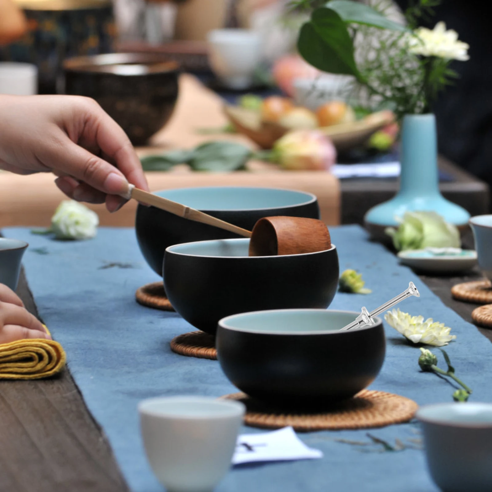 

Long Handle Stainless Steel Tea Strainer Fine Holes Prevent Leaf Leakage Great for Loose Leaf Tea Enthusiasts Daily Use