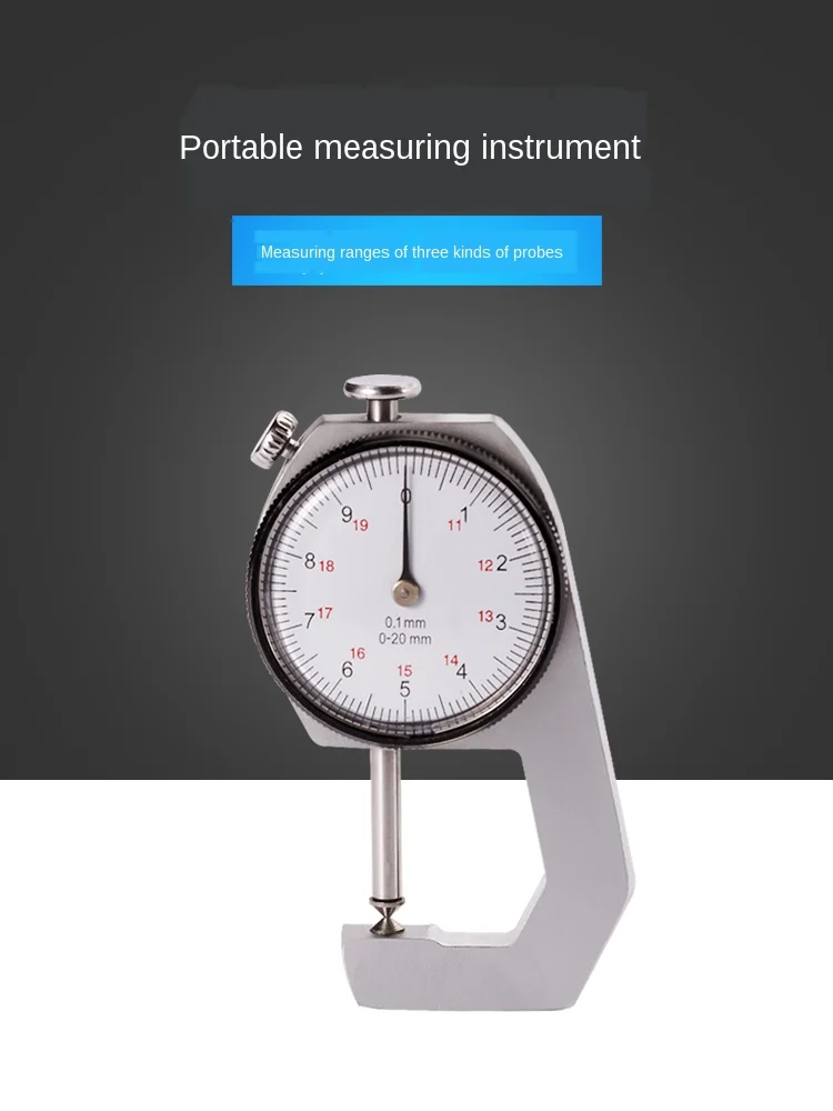 

Portable tip thickness gauge / thickness gauge / curved tip tube / wall thickness gauge / accuracy 0.1 mm