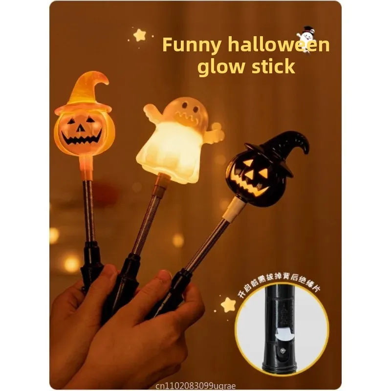 

Подходит для светящегося тыквенного фонаря на Хэллоуин, ручная ручка для детей, подарочный декоративный реквизит, игрушечный светильник