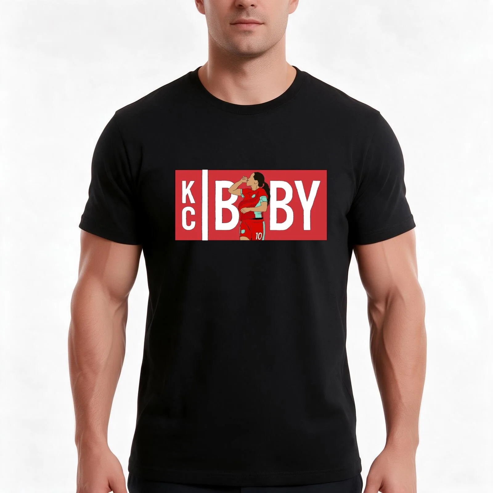 The Celly Queen Lo'eau LaBonta KC Baby T-Shirt, Summer Casual Cotton Tee, Oversized Streetwear Tops, Vintage Graphic Print