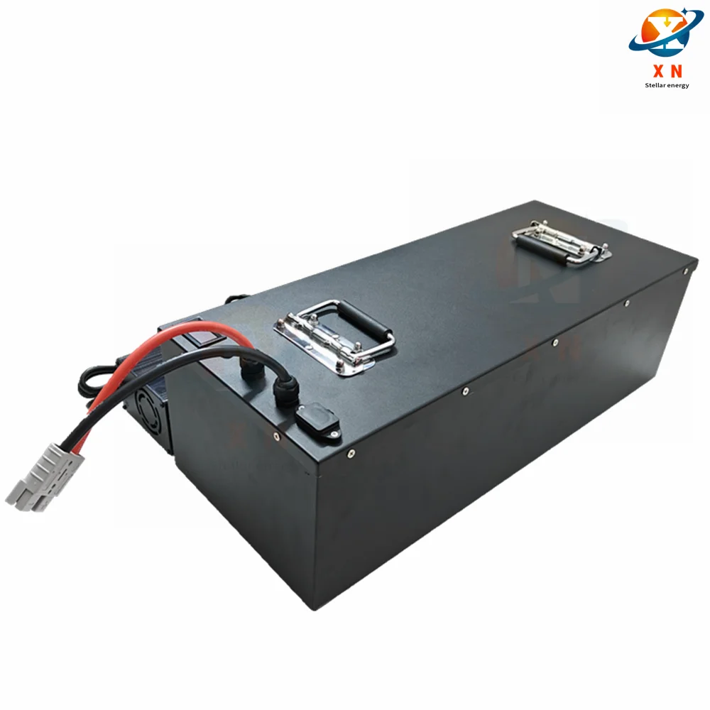 Custodia in metallo 60v 100Ah batteria al litio li-ion ad alta potenza 5000w per camper motore per barche energia eolica solare UPS + caricatore 10A