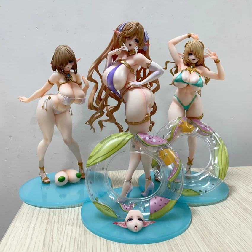 25 سنتيمتر Vertex قزم قرية 8t 5rd Kukuru Cecil ماما تيانا ثوب السباحة الأرنب فتاة الشكل البلاستيكية أنيمي نموذج عمل الكبار دمية لعبة هدية #1