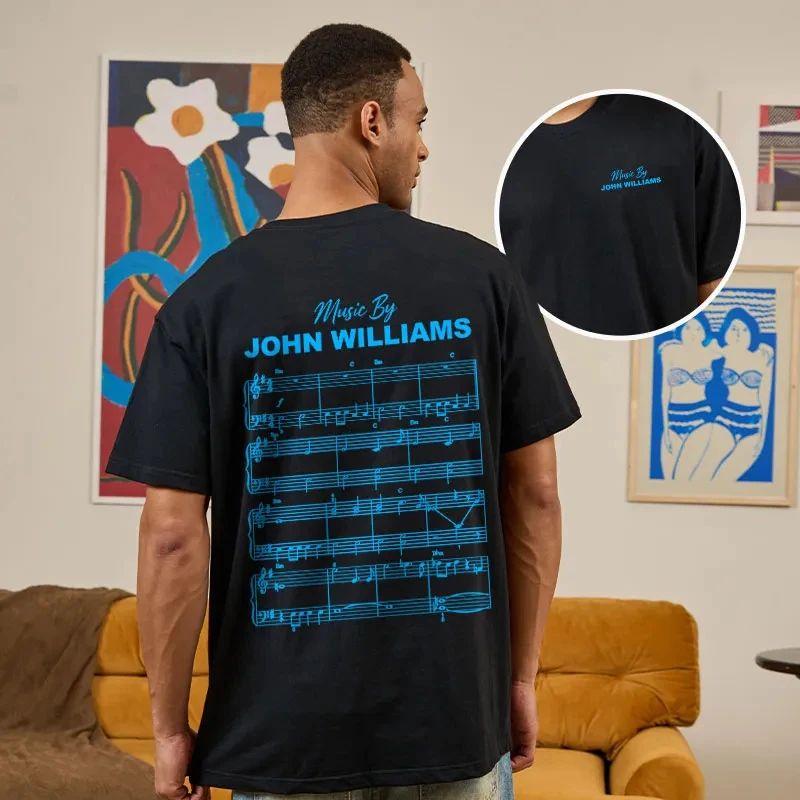 

Men's Cotton T-shirt Men's and Women's Universal All-match Cotton Round Neck Y2K Retro Trend Pattern Printed Short Sleeve