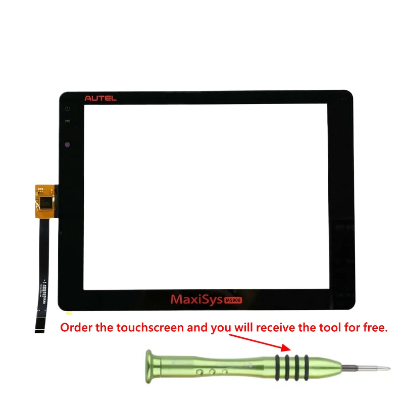 New Touch Screen Panel Digitizer Glass Sensor Sensor Replacement for AUTEL MaxiSYS MS906 MS906BT ms 906 Maxicom MK906