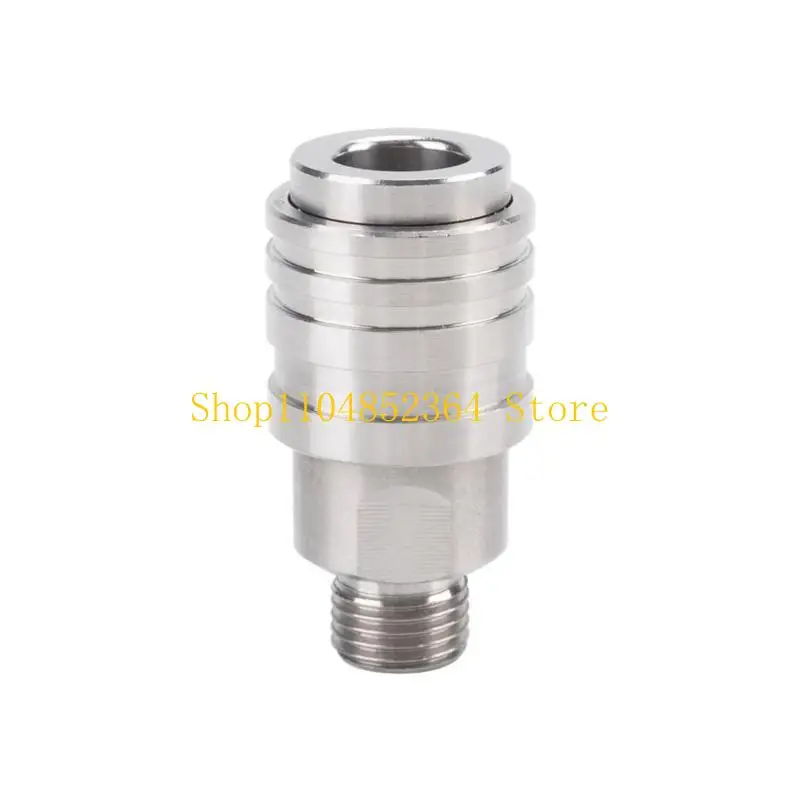 

652F Набор самоблокирующихся быстродействующих соединителей из нержавеющей стали 1/4 дюйма для моек высокого давления