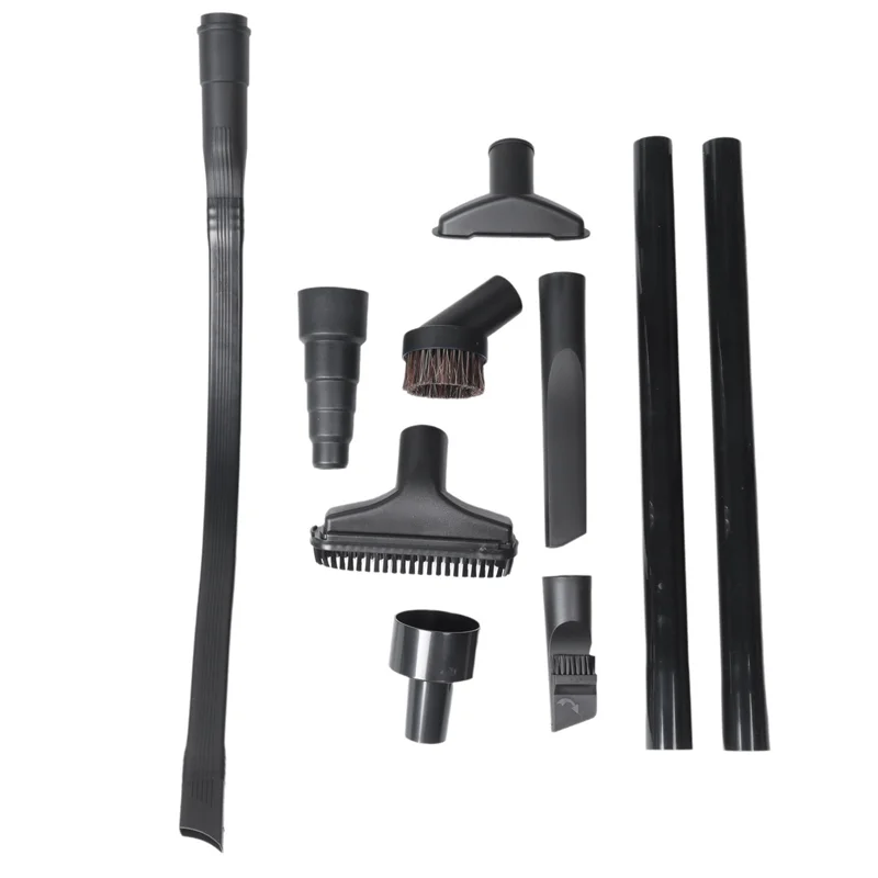10 шт. универсальные вакуумные насадки для магазина, вакуумная щетка, гибкий щелевой инструмент, вакуумная удлинительная палочка