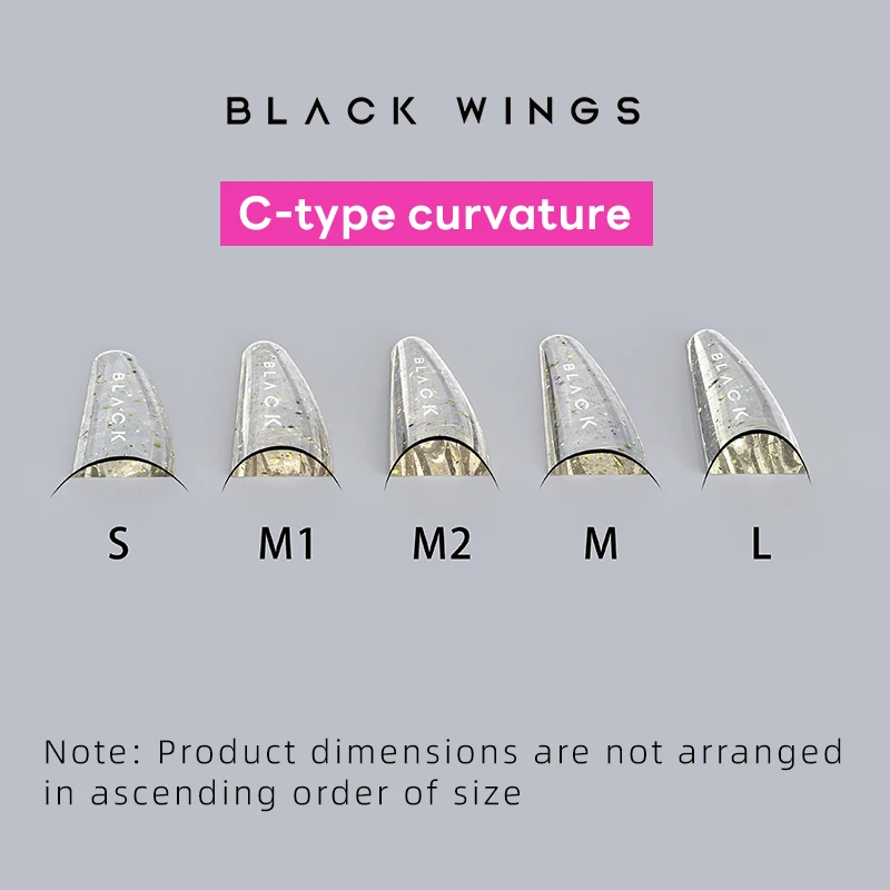 

BLACKWINGS 5 Pairs Self Adhesive Eyelash Perm Pads Silicone Lash Lift Shields