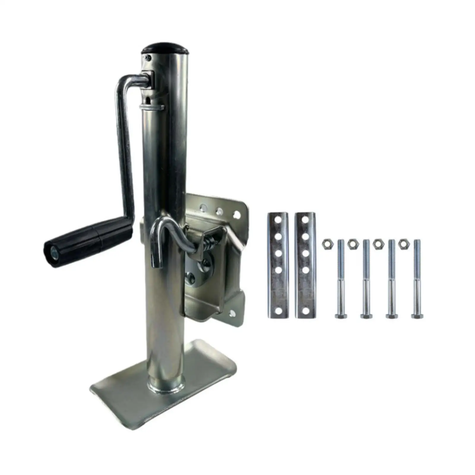 

Hand Crank Trailer Jack Support Legs Large Load Bearing Capacity Wear Resistant Labor Saving Rvs Jack Multipurpose Practical