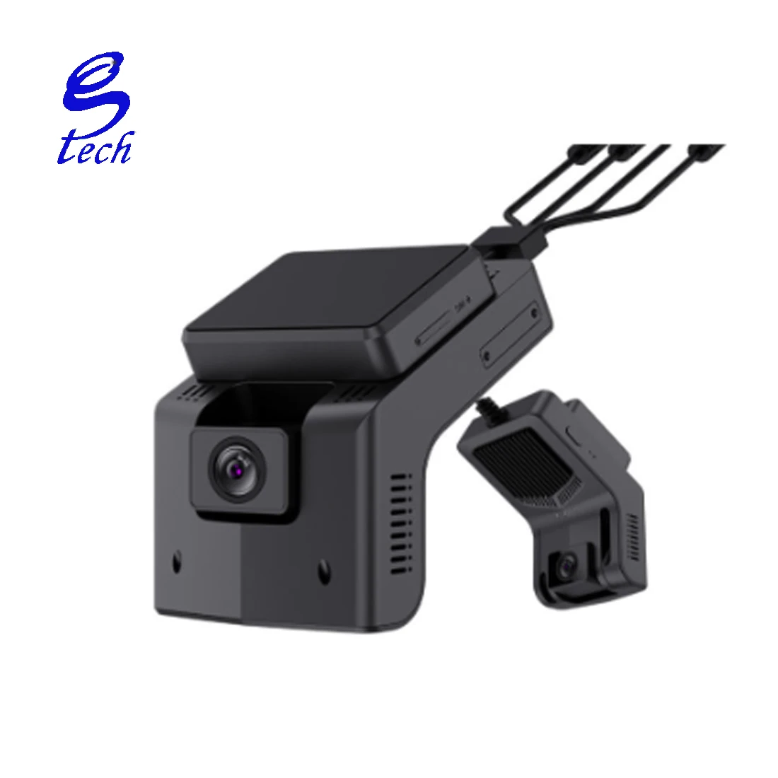 GPS Car Dashcam with Dual Front-rear Cameras - Vehicle-mounted Video  for Fleet Management.