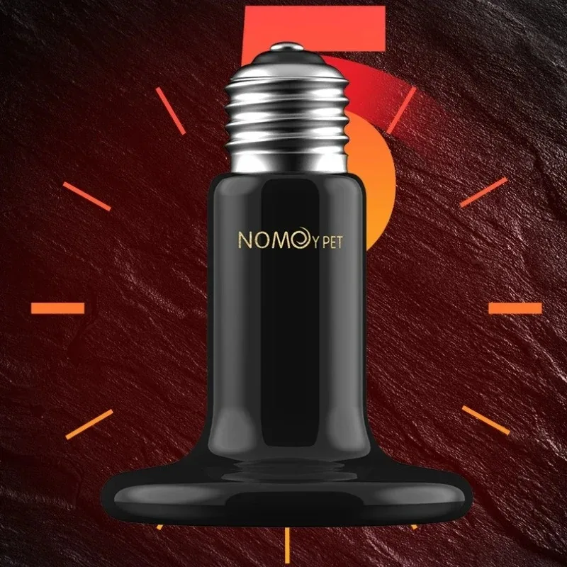 

50/100/150/200W Reptiles Ceramic Heating Bulb 220V Turtle Lizard Spider Enclosures Pet Far Infrared Heater Bulb Crawler Feeding