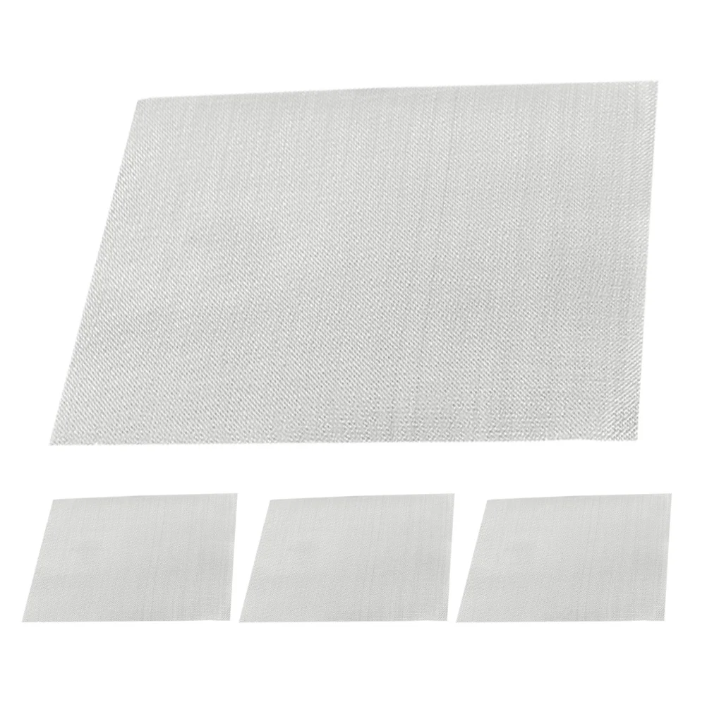 

4Pcs Car Bumper Repair Mesh Aluminum Wire Metal Screen Sheet Vehicle Bumper Accessory Durable Repair Supply Metal Mesh