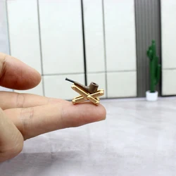 1:12 Dollhouse Simulation Pipe Rack Model Dollhouse Miniature Handheld Pipe Toy Micro Scene Decor Doll Dress Up Toy