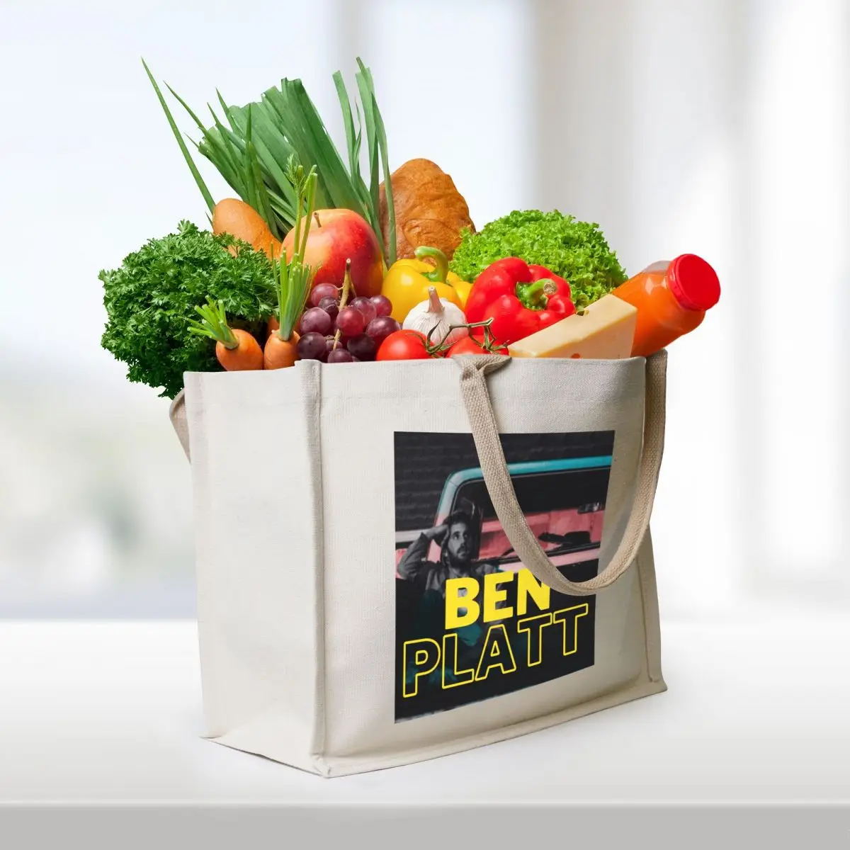 Ben Platt Car Tote Bag Women's shopper bag for beach shopping bag canvas shopping