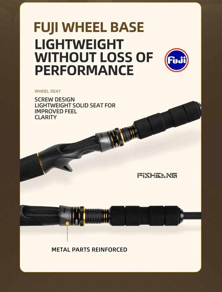 ROLLFISH Boot Kohlefaser Licht Jigging Angelrute Spinning Casting Köder Angelrute Salzwasser 2 Abschnitte WT127-141g 1,68-1,98 m – Detail 10