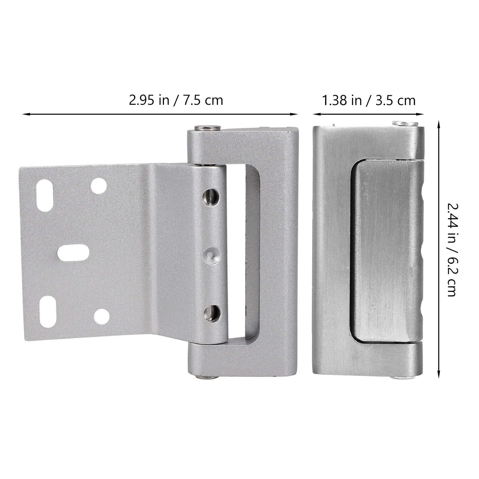 

Metal Reinforcement Security Latch For Home Use Childproof Safety Lock Apartment Thick Alloy Lock Closet Latch Devices High