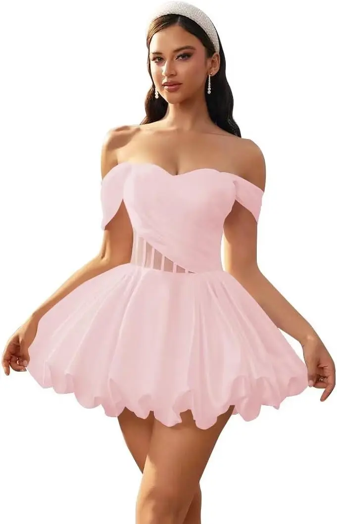 Off Shoulder Bubble… - image