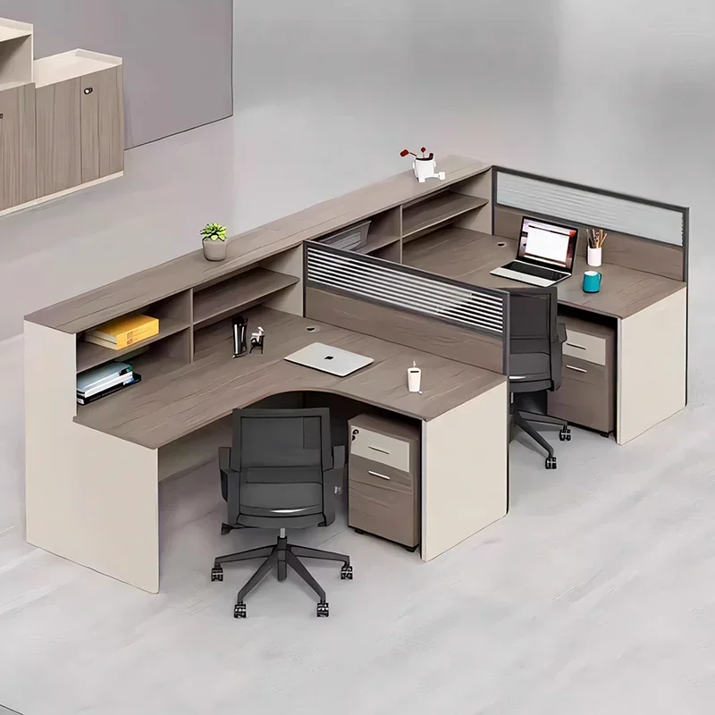 Wooden Study Office Desk Modern Computer Standing Executive Office Desk Bedroom Drawer Multifunctional Ufficio Hotel Furniture