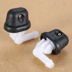 2Pcs Car Plastic Rear Windshield Wiper Washer Nozzle Jet Water Spray 6438F2 for Citroen Xsara Picasso Xantia C4 Picasso MK1 Saxo