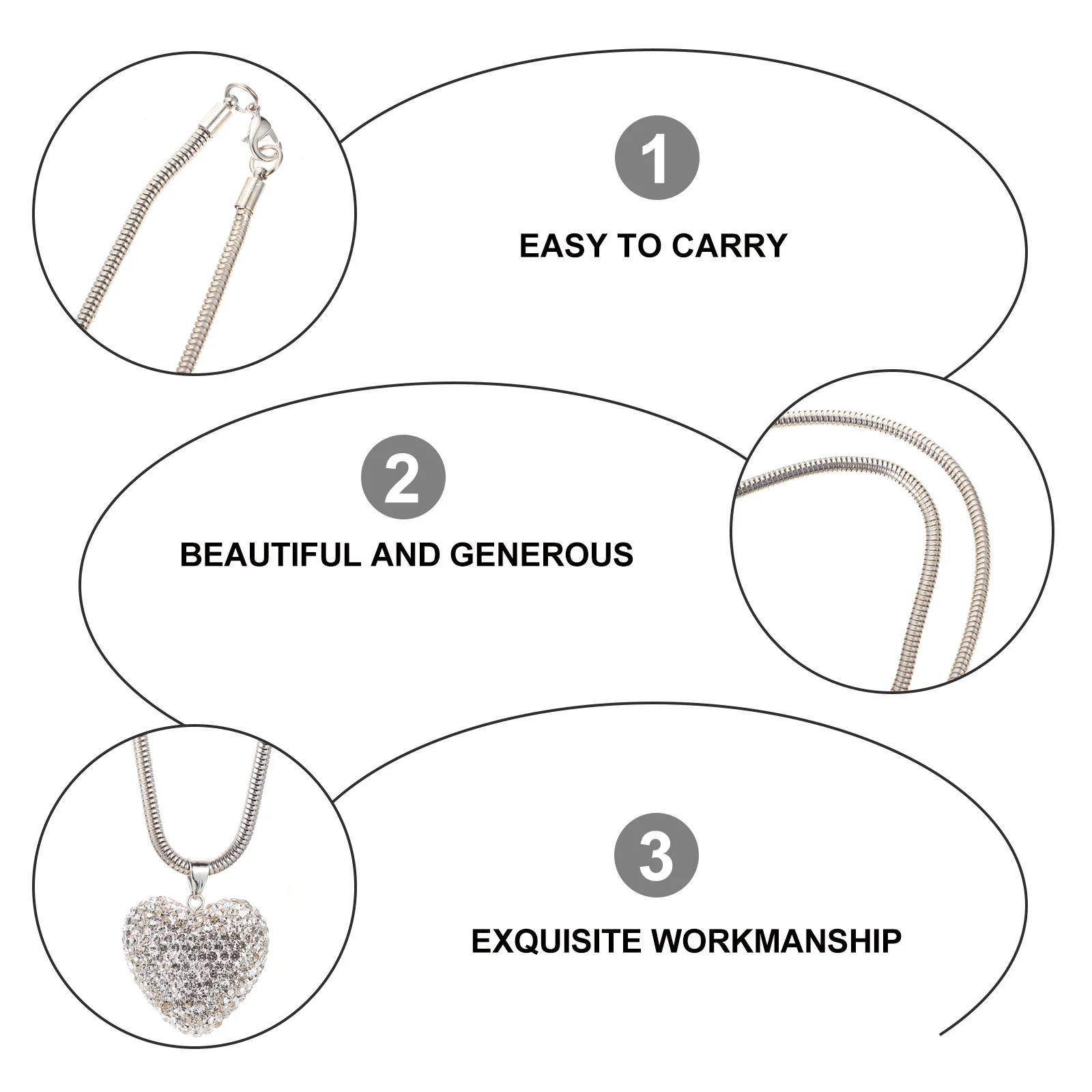 

1pc Car Rear View Mirror Hanging Pendant Heart Design Glass Drill For Car Interior Decor Auto Hanging Ornament Home Decoration