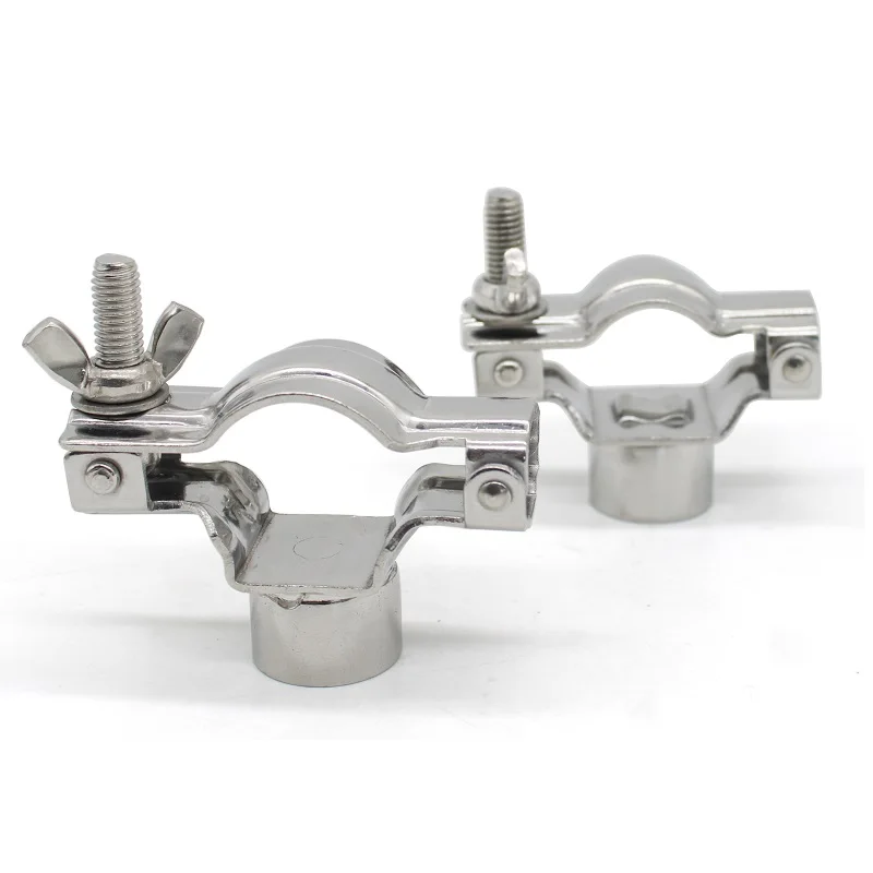 19mm-102mm304 Edelstahl Rohr Aufhänger Rohr Clamp Rohr Clamp Interne Gewinde Rohr Aufhänger Hausgemachte