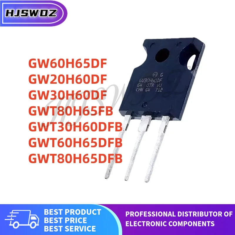 

5 шт./лот, оригинальный новый GWT80H65FB GWT80H65DFB GW60H65DF GWT60H65DFB GWT30H60DFB GW30H60DF GW20H60DF TO-247 в наличии