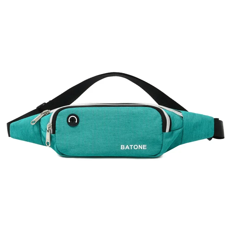 Waist Bags Waterproof and Wear-resistant Canvas Sports Running Mobile Phone Waist Bag Small Lightweight Unisex Small Chest Bag