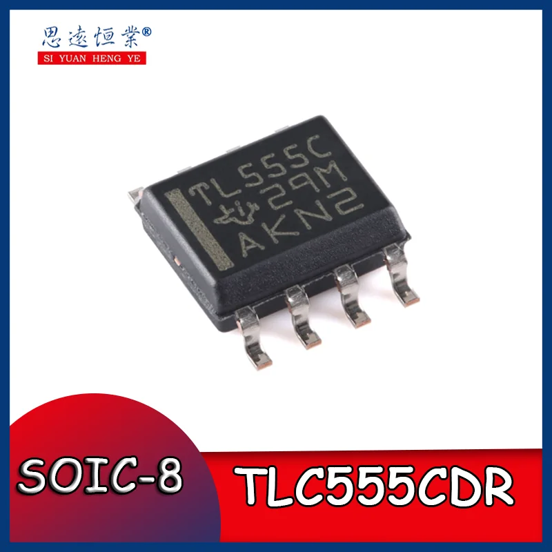 10pcs Original genuine TLC555CDR SOIC-8 low-power timer chip