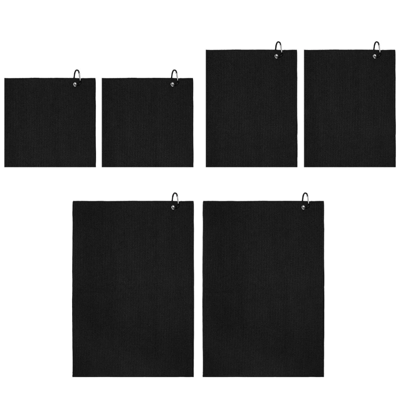 Golf Towels with Carabiner Clip Premium Microfiber Pattern Golf Towel