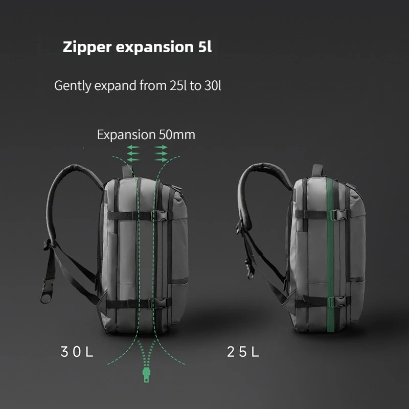 جديد Xiaomi TANJIEZHE 30L رجل حقيبة ظهر للسفر القماش الخشن على ظهره السفر الأمتعة حقيبة سفر حقيبة لابتوب USB حقائب الظهر مقاوم للماء