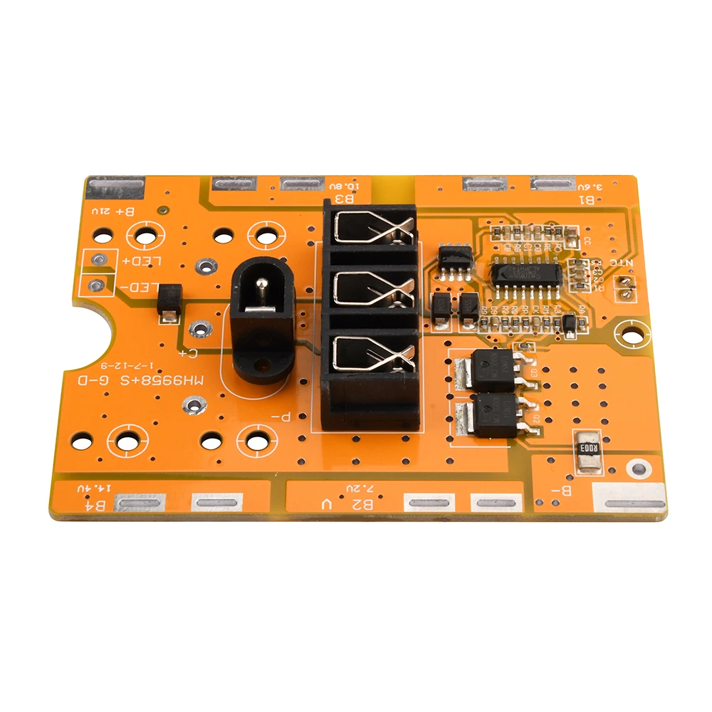 Litowo-jonowy PCB BMS 5S płyta zabezpieczająca baterię litową obwód 21V płytka ładująca zestaw modułów ładowarka akumulatorów litowych 18650 li-ion