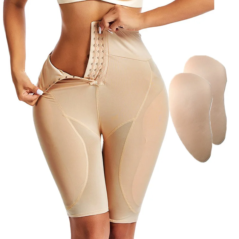 

Dimmkof Hook Control Трусики для увеличения бедер Корректирующее белье с высокой талией и мягкой подкладкой для коррекции фигуры Шорты для коррекции живота Hip Dip Гладкая подтяжка ягодиц