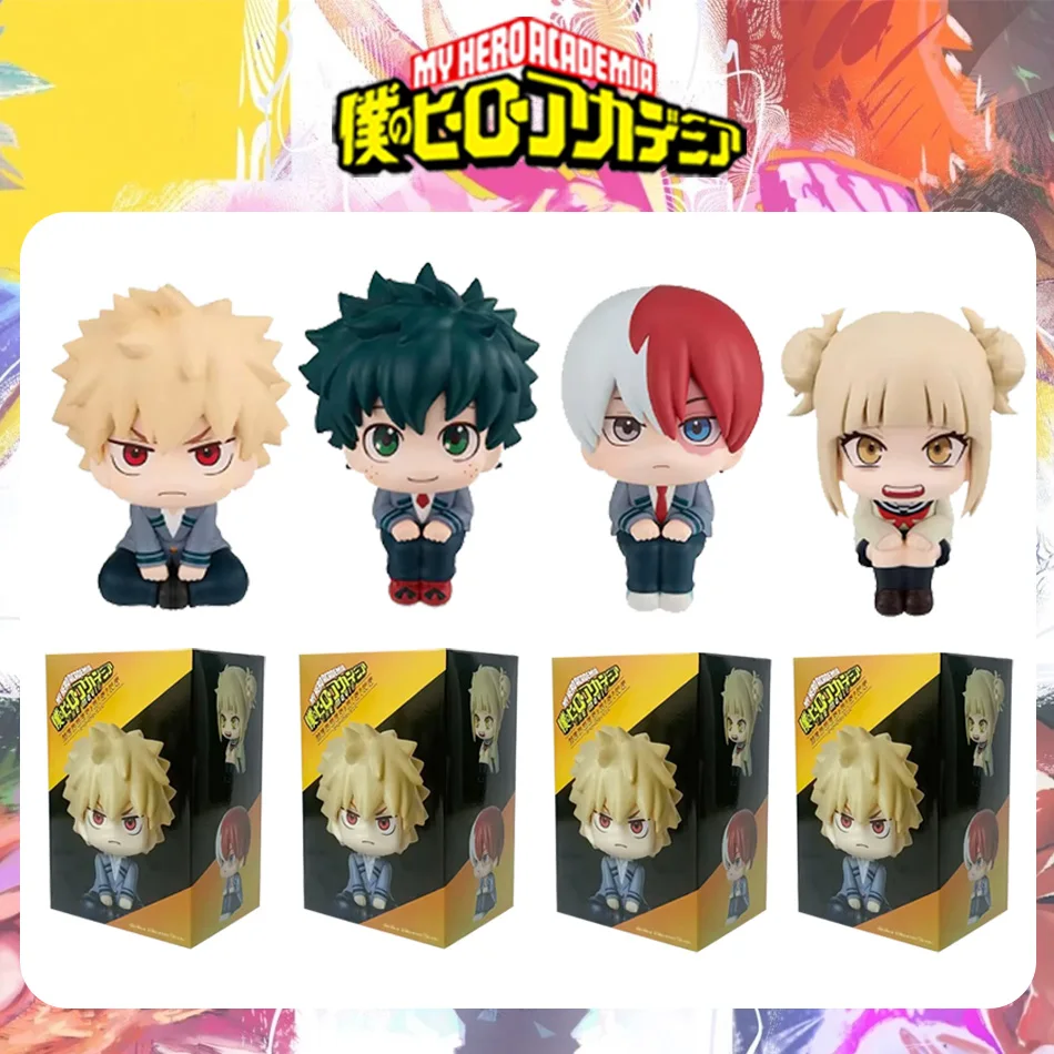 Anime MHA Himiko Toga Q Edition Action Figure Simpatica bambola da collezione Hero Toy Gift Look up Model