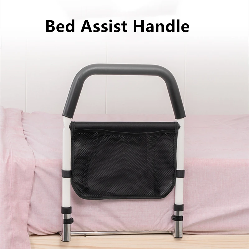 Fixed Bed Assist Bar Get Up Handle Secure Bed Rail Assisting Aid Handrail For Assisting Elderly  Pregnant Get Up Tool