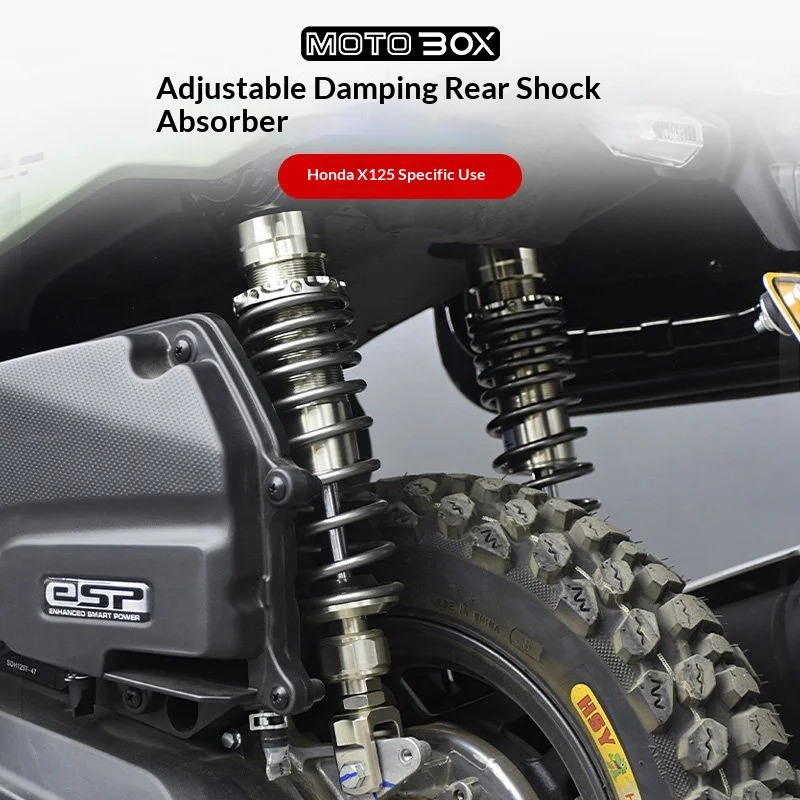 【Premium】For Honda SquareX125 – shock absorbers with adjustable stiffness and damping, as well as preload settings