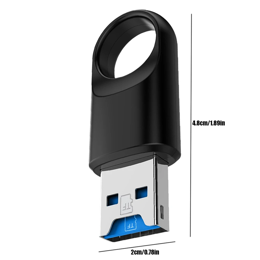 Lector de tarjetas SD de alta velocidad, adaptador de lector de tarjetas de memoria USB 3,0 para PC/portátil/teléfono inteligente/Grabadora de conducción