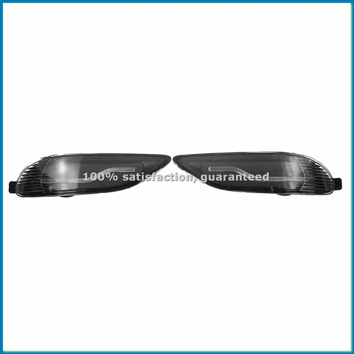 1Pair Front Fog Light Assembly Daytime Running Lights for 2001-2008 2002-2004-A10G